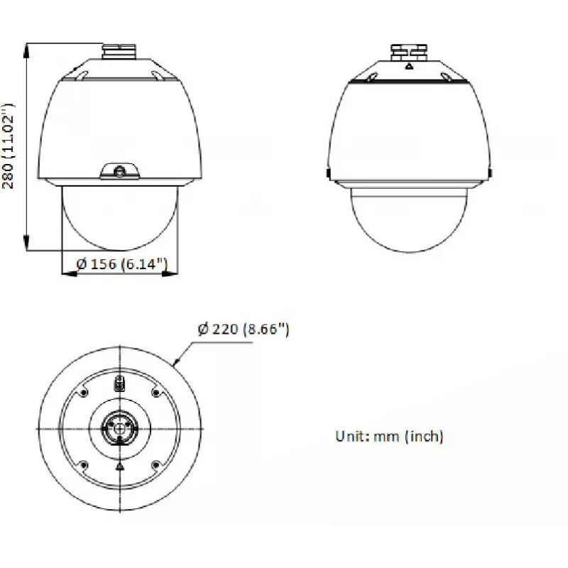 Hikvision DS-2DE5432WG1-E 4MP PTZ kopułkowa kamera IP, 32-krotny zoom optyczny, 150m IR, PoE+