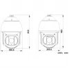Hikvision DS-2DF8425IX-AELW(T5) 8MP 25x IR Network Speed Dome Camera z laserem, DarkFighterX, zasięg lasera 500m