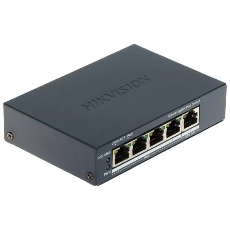 Hikvision DS-3E1505P-EI 4-Port PoE Switch 1 Gbps