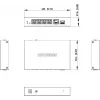 Hikvision DS-3E1506P-EI/M-4P1T1F(O-STD) Niezarządzalny przełącznik z 4 portami PoE+, 1 portem Gigabit RJ45 i 1 portem SFP