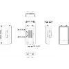 Hikvision DS-3WFB-EI-5ACG 5GHz Zewnętrzny most bezprzewodowy (300Mbps, 16dBi, IP65)