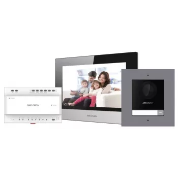 Hikvision DS-KIS702Y Wi-Fi Video Intercom Kit 2-Wire