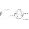 Hikvision iDS-2CD7D87G0-XS 8MP zewnętrzna kopułkowa kamera IP z motozoomem 2.8-12mm, 4K, 140dB WDR, IP67, IK10, DarkFighter, inteligentna detekcja, PoE