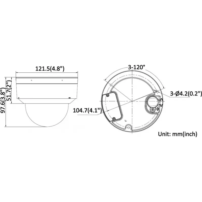 Hikvision iDS-2CD7D87G0-XS 8MP zewnętrzna kopułkowa kamera IP z motozoomem 2.8-12mm, 4K, 140dB WDR, IP67, IK10, DarkFighter, inteligentna detekcja, PoE