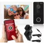 Zestaw wideodomofonu IP HILOOK (IP-VIS-SLIM-W) - 2MP stacja zewnętrzna + 7-calowa stacja wewnętrzna, Wi-Fi, PoE