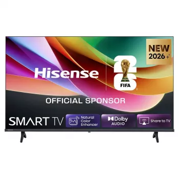 Hisense 32A49S 32 cale (80 cm) Smart TV HD Ready DLED 60 Hz 8.5 ms HDR Wi-Fi HDMI USB LAN VESA Czarny