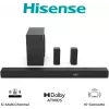 Hisense AX5100Q 5.1.2-kanałowy soundbar 510W Dolby Atmos z bezprzewodowym subwooferem i tylnymi głośnikami 20015174