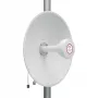 HISMART 5G/LTE/CBRS 2x2 MIMO Kierunkowa antena panelowa, 1.7-4.2 GHz, 17+19 dBi, złącze N-Type żeńskie, IP67