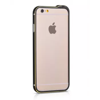Hoco Apple iPhone 6 / 6s Blade Series Fedora Metal Bumper Black