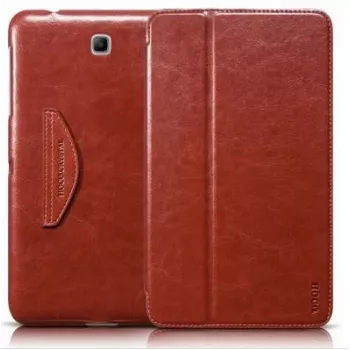 Etui Hoco Crystal Series Folio dla Samsung Galaxy Tab 4 8.0 SM-T330/T331/T335 - Brązowy