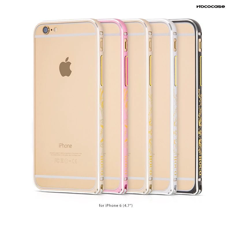 Hoco Good Fortune Bumper Case do Apple iPhone 6/6S - Czarny
