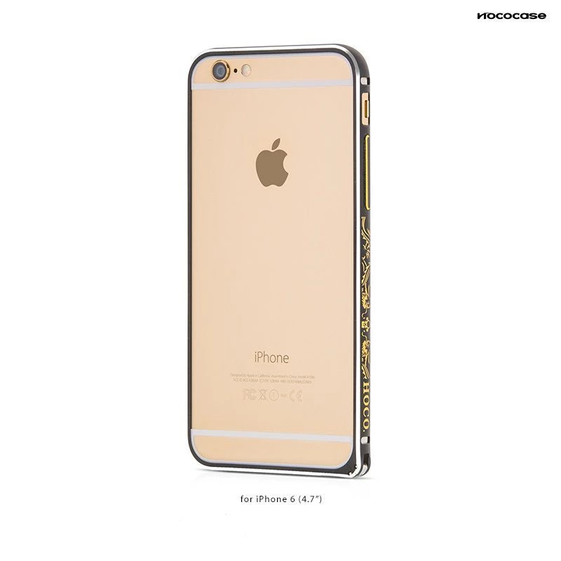 Hoco Good Fortune Bumper Case do Apple iPhone 6/6S - Czarny