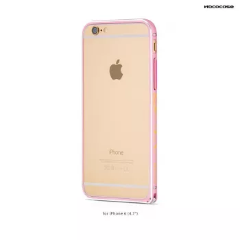 Hoco Good Fortune Bumper Case do Apple iPhone 6 / 6S HI-T027 Różowy