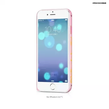 Hoco Good Fortune Bumper Case do Apple iPhone 6 / 6S HI-T027 Różowy