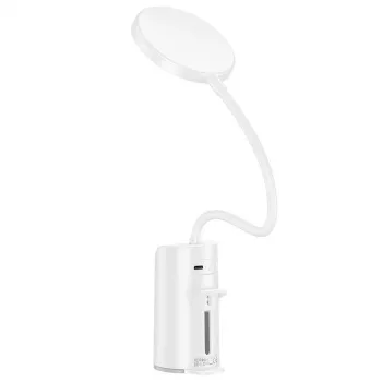 Lampa biurkowa z klipsem Hoco HX10 Biała