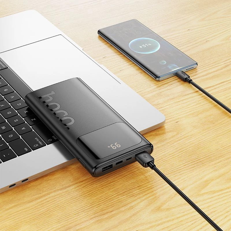 Hoco J144 Hymn Power Bank 15000mAh Czarny