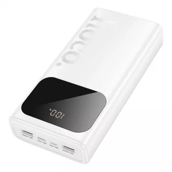 Hoco J144A Hymn Power Bank 30000mAh Biały