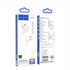 Hoco M113 Clear Uniwersalne Cyfrowe Słuchawki z Mikrofonem do Apple Lightning, Biały
