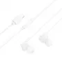 Hoco M113 Clear Uniwersalne Cyfrowe Słuchawki z Mikrofonem do Apple Lightning, Biały