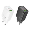 Ładowarka Hoco N61 Gentle PD20W+QC3.0 (EU) Czarna