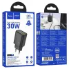 Hoco N63 Gentle PD30W+QC3.0 Ładowarka (EU) Czarna