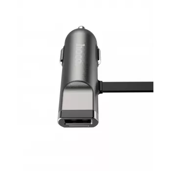 Hoco Universal UCL01 Wielofunkcyjny kabel Apple + Micro USB, Szary, 1,2m