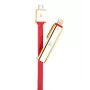 HOCO Universal UPL14 Lipstick Series 2-in-1 Kabel Ładujący (Apple Lightning + Micro USB) Czerwony