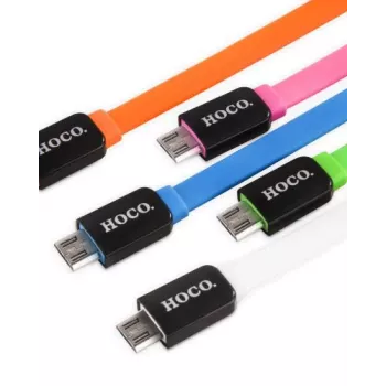 Hoco UPM02 Colorful Micro USB Cable Pink 1m