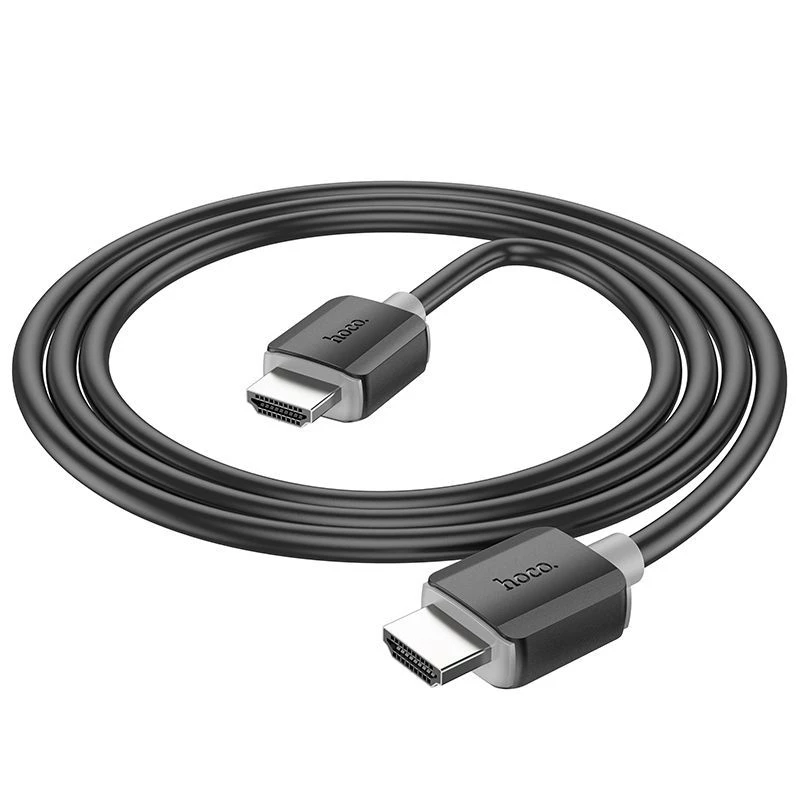 Hoco US08 HDMI 2.0 Cable 2m Black 4K HDR 18Gbps Male to Male