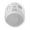 Homematic IP Indoor Camera basic (HmIP-CI-B) – 3 MP Wi-Fi Security Camera, White/Black