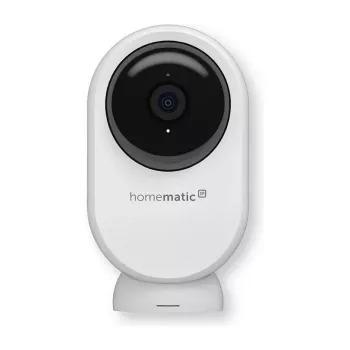 Homematic IP Indoor Camera plus (HmIP-CI-PL) - Kamera bezpieczeństwa WLAN 4MP, biała