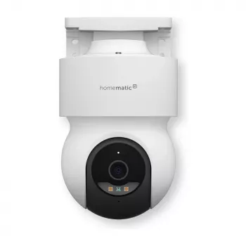 Homematic IP Outdoor Camera (HmIP-CO) Biały, 5MP, WLAN – Smart Home Security Camera