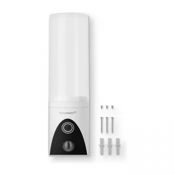 Homematic IP Outdoor Light Camera (HmIP-COL) Biała, 4 MP, WLAN