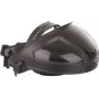 Honeywell Turboshield Osłona Twarzy z Wyściełanym Paskiem Nagłownym, Czarny 1031740