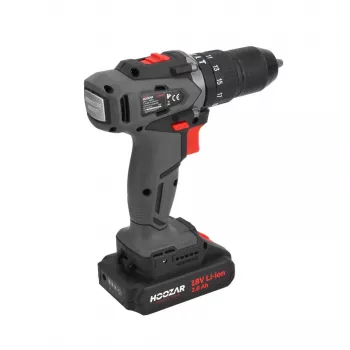 HOOVER HOOZAR Wiertarko-wkrętarka akumulatorowa 18V 2x2.0Ah 45Nm CD45BL-D2