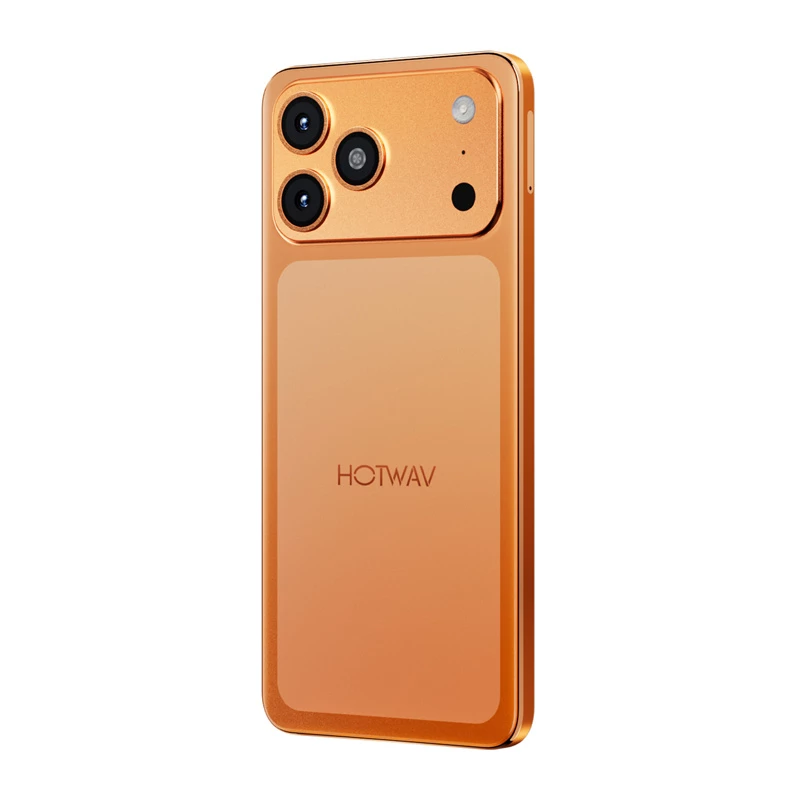 HOTWAV A17 Pro Max Smartphone (Pomarańczowy)