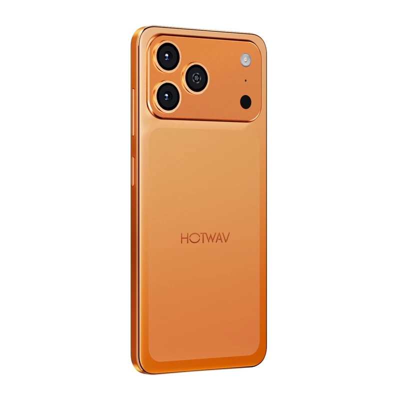 HOTWAV A17 Pro Max Smartphone (Pomarańczowy)