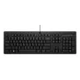 HP 125 G2 Przewodowa Klawiatura USB - Pełnowymiarowa QWERTY, Membranowa, Klawiatura Numeryczna, Czarna