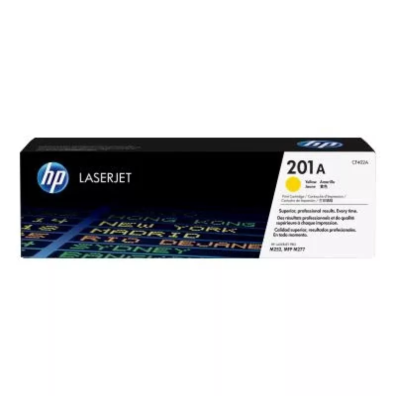 HP 201A Yellow Original LaserJet Toner Cartridge (CF402A) - 1 400 stron
