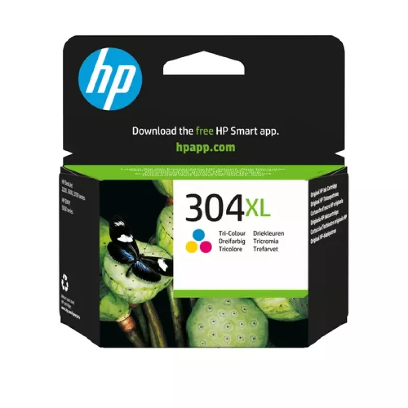 HP 304XL Tri-Colour Ink Cartridge (N9K07AE#301)