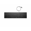 Klawiatura przewodowa HP 320K SmartBuy (EN) - Czarna - QWERTY - USB
