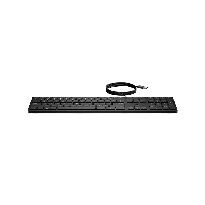 Klawiatura przewodowa HP 320K SmartBuy (EN) - Czarna - QWERTY - USB