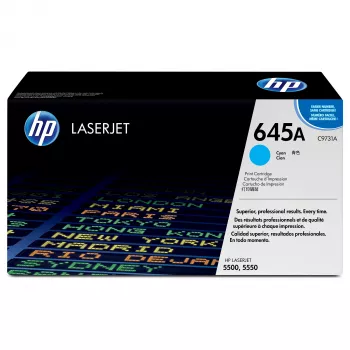 HP 645A Cyan Oryginalny wkład tonerowy (C9731A)
