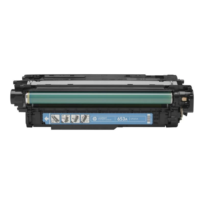 HP 654A Cyan Original Toner Cartridge (CF331A) - 15 000 stron