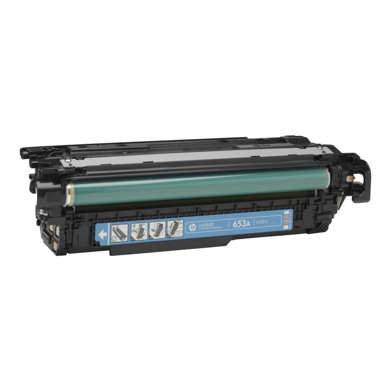 HP 654A Cyan Original Toner Cartridge (CF331A) - 15 000 stron