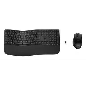 HP 680 Comfort Keyboard and Mouse Set - Dual Wireless - Czarny