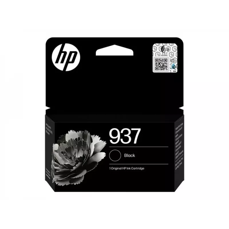 HP 937 Black Oryginalny Wkład Atramentowy (4S6W5NE#30B)