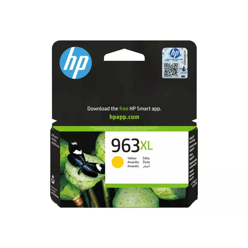 HP 963XL High Yield Yellow Oryginalny Wkład Atramentowy (3JA29AE)