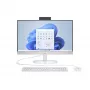 HP All-in-One 24-cr0046na Desktop PC, Intel Core i5-1334U, 8GB RAM, 512GB SSD, 23.8 inch Full HD IPS Display, Windows 11 Home, Biały