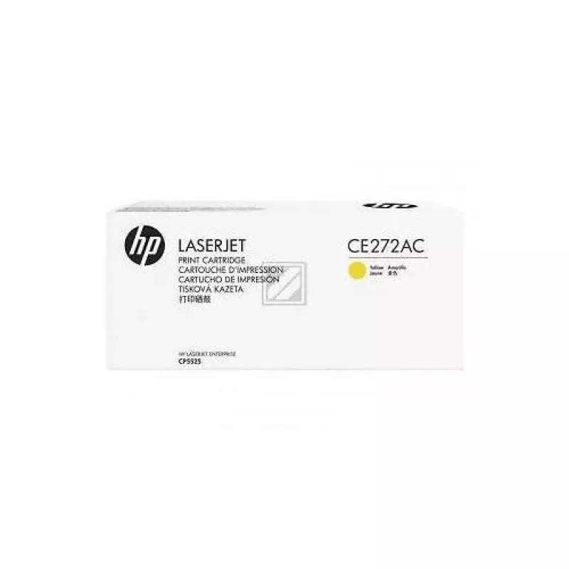 HP CE272AC Contract Toner Cartridge Yellow (650A) - 15,000 Pages